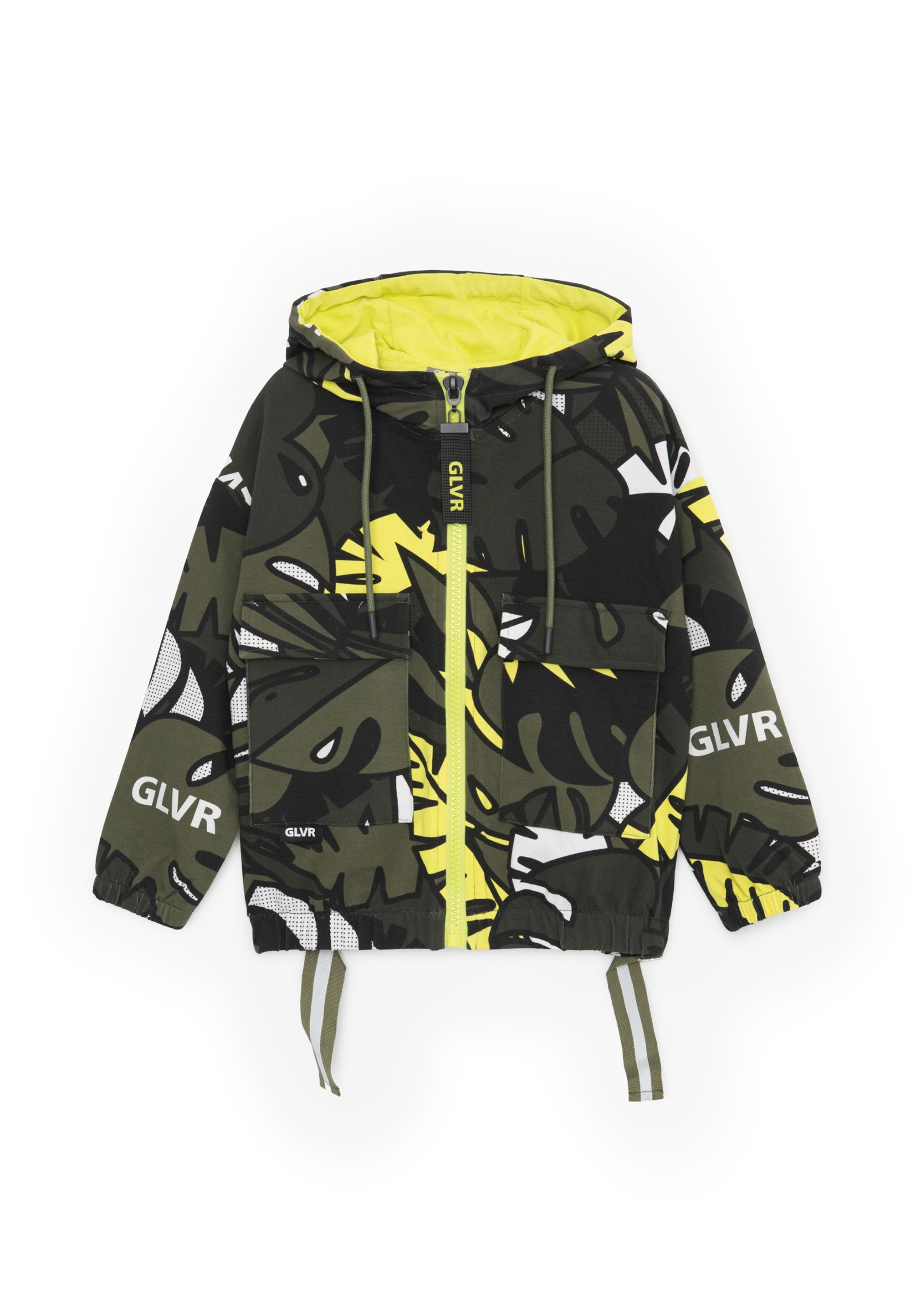 Gulliver Allover-Print mit Outdoorjacke floralem