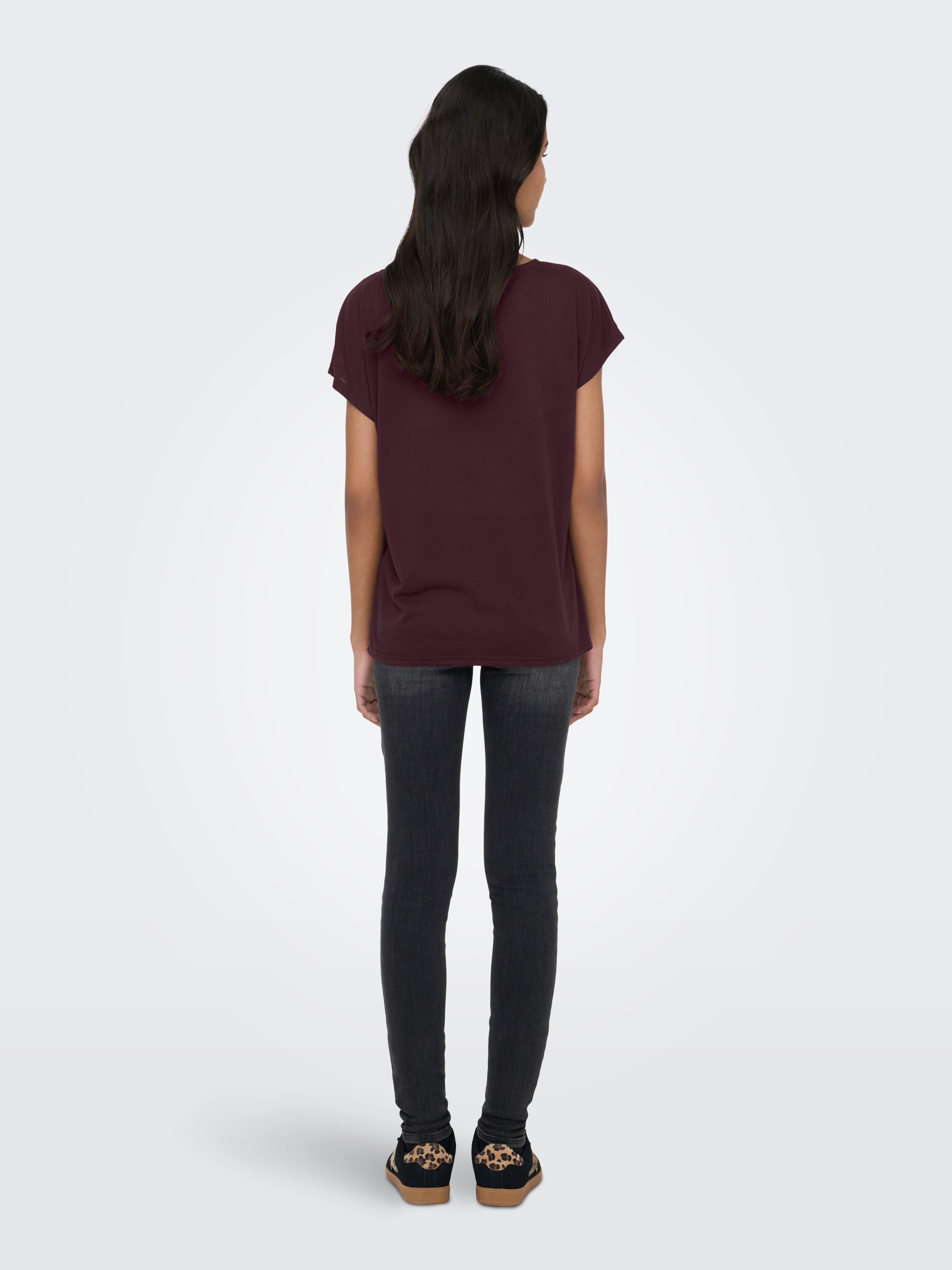 ONLY Spitzenshirt ONLWINNIE S/S TOP CS JRS Polyester, regular fit günstig online kaufen