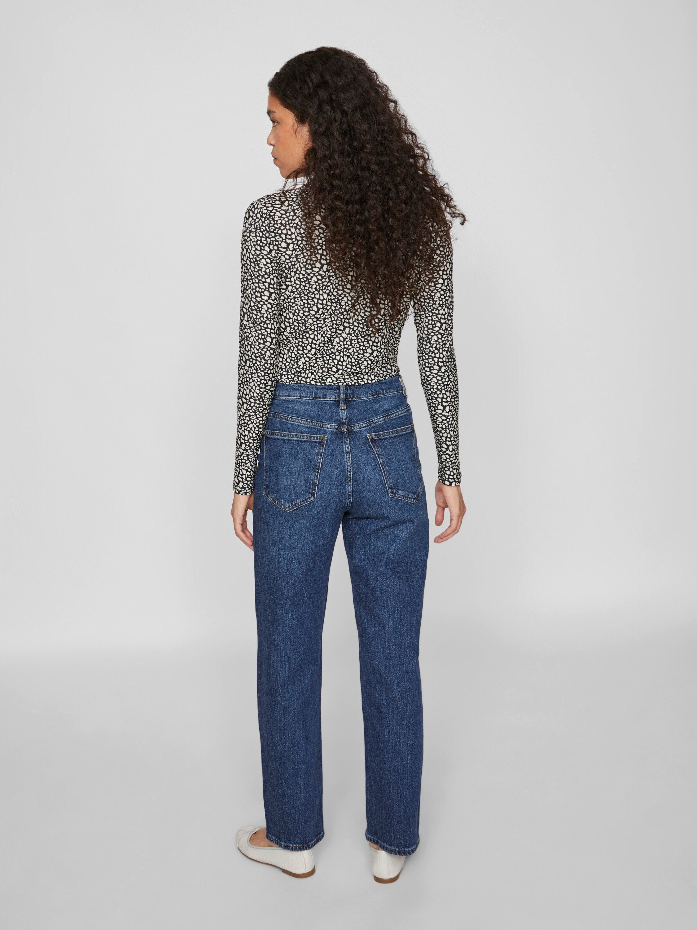 Vila Loose-fit-Jeans KELLY (1-tlg) Plain/ohne Details