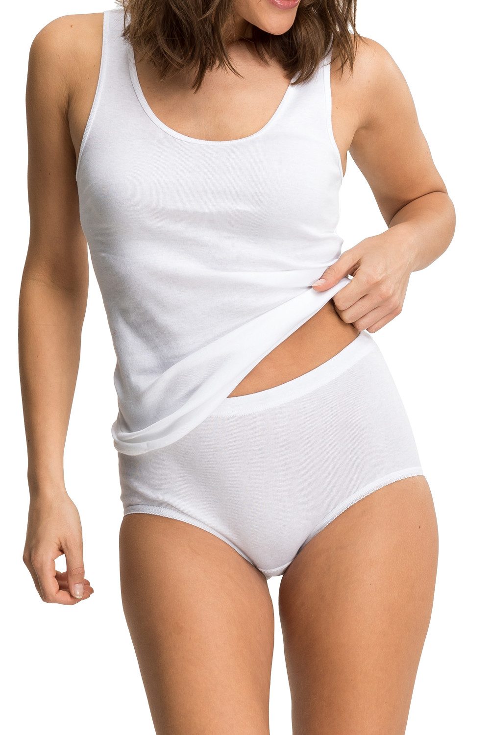 Speidel Achselhemd Nelly (Vorteilspack, 5-St., 5er-Pack, 10er-Pack) Damen Unterhemd Baumwolle