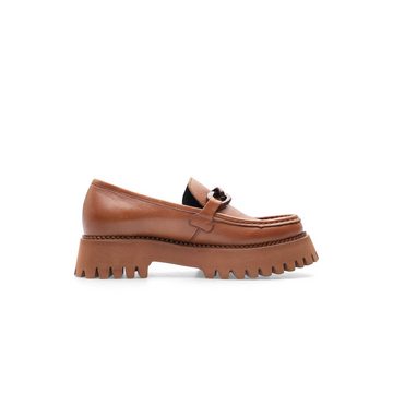 Ara Amsterdam - Damen Schuhe Slipper Glattleder braun