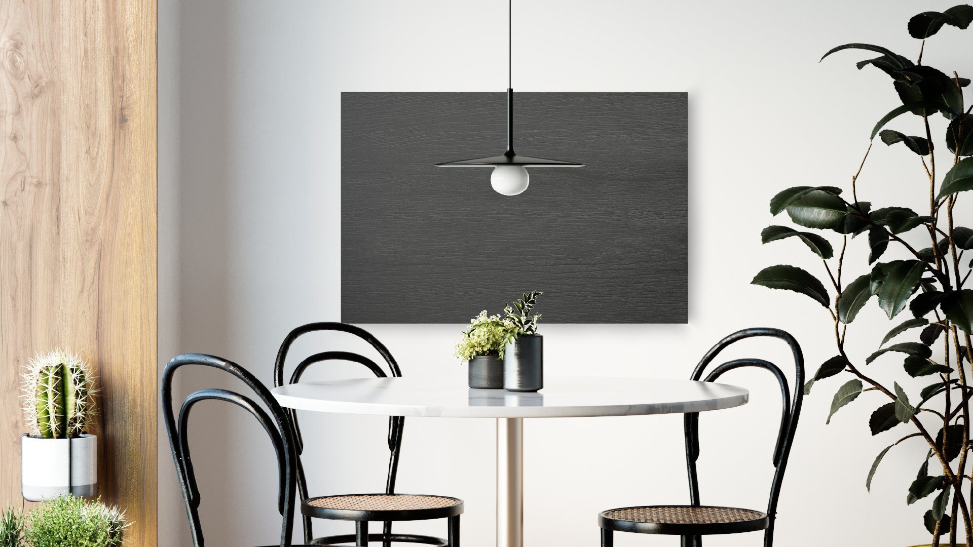 ALLboards Magnettafel ALLboards Metallische Magnettafel GRAUES HOLZ MetalBo günstig online kaufen