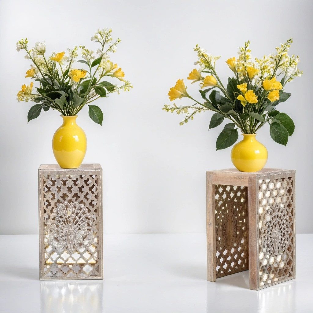 Marrakesch Orient & Mediterran Interior Beistelltisch Boho Deko Beistelltis günstig online kaufen