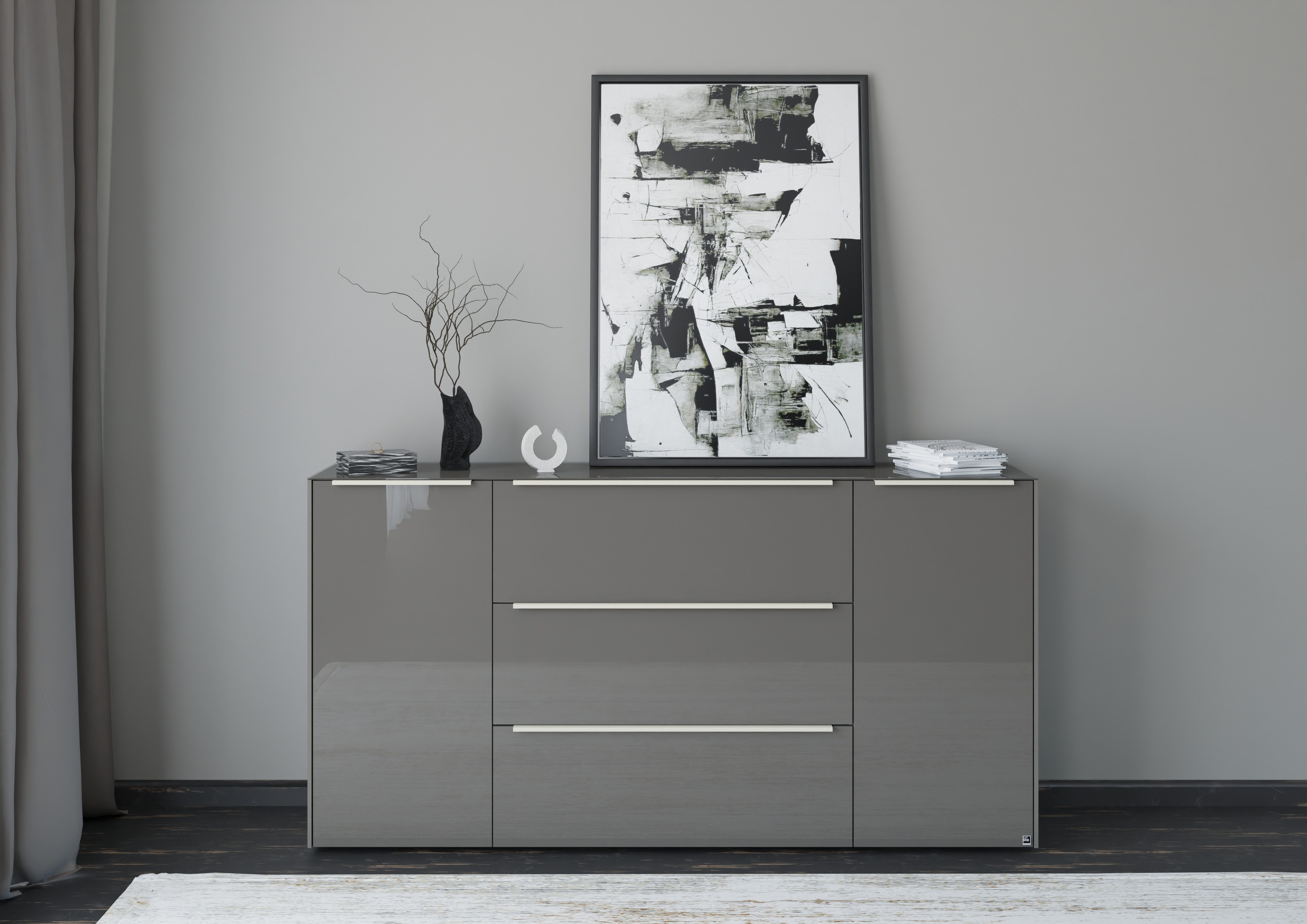 set one by Musterring Sideboard Reno (1 St), Mit Gleitern und in verschiedenen Farben erhältlich