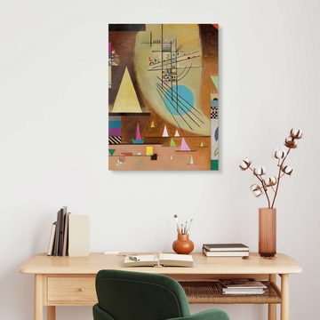 Posterlounge Acrylglasbild Wassily Kandinsky, Verstummen, Malerei