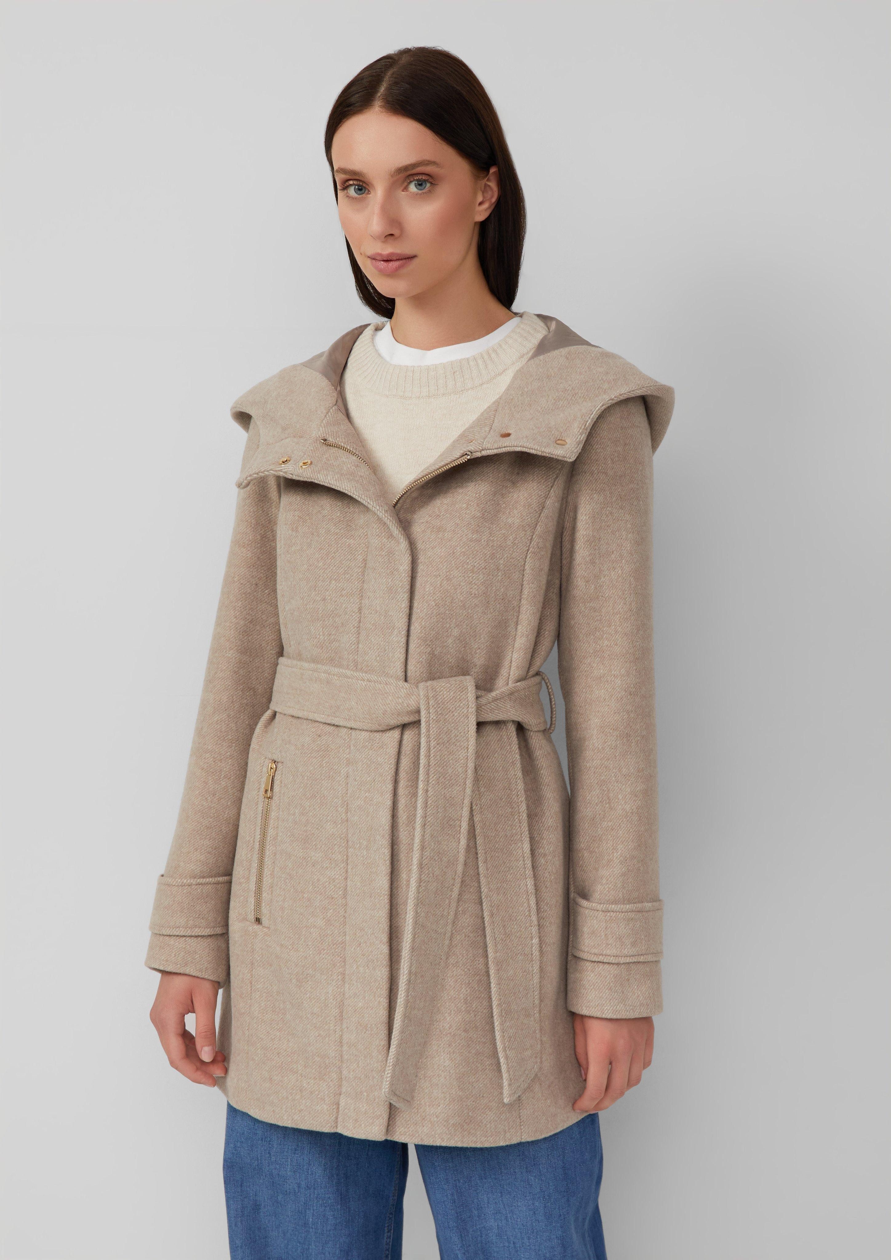 s.Oliver Funktionsmantel Wollmix-Mantel im Slim Fit günstig online kaufen