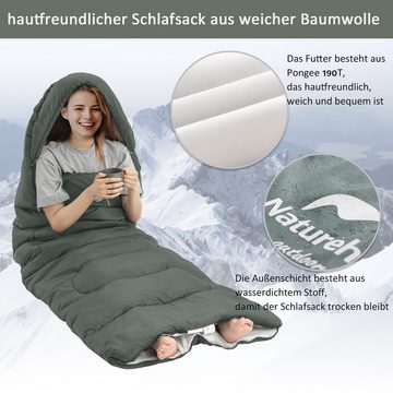Naturehike Deckenschlafsack Ultraleichter Schlafsack, 220 x 85CM mit Tragetasche, Weich und hautfreundlich, Vielseitig einsetzbar
