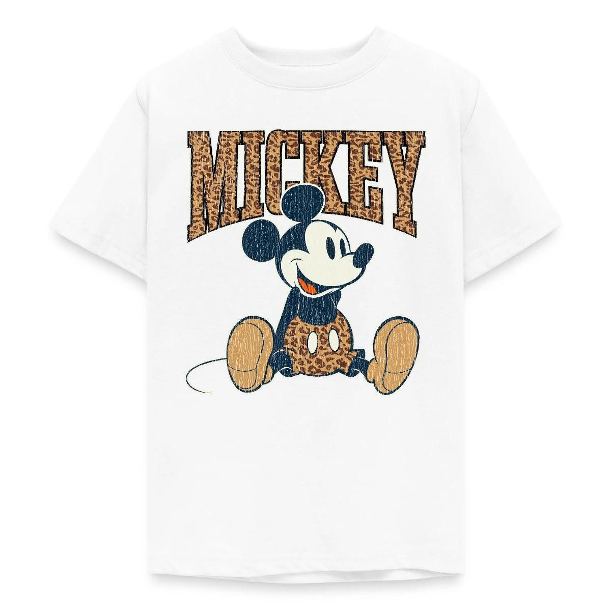 T-Shirt Mickey & Minnie Mickey Mouse Leo Look Teenager T-Shirt