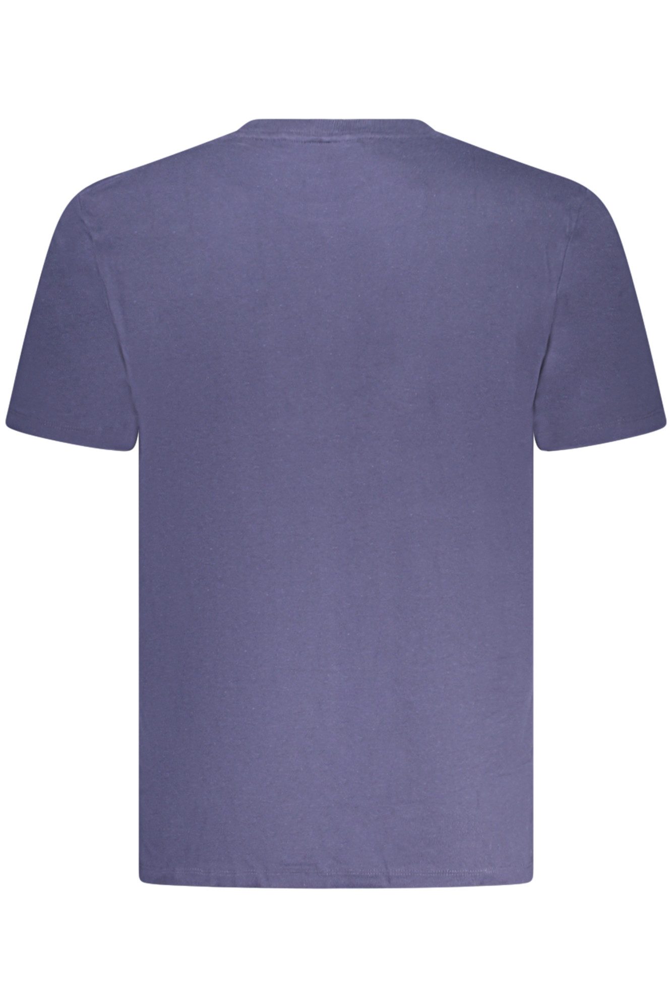 Wrangler T-Shirt Blaues Kurzarm-Herren-T-Shirt mit Rundhals und