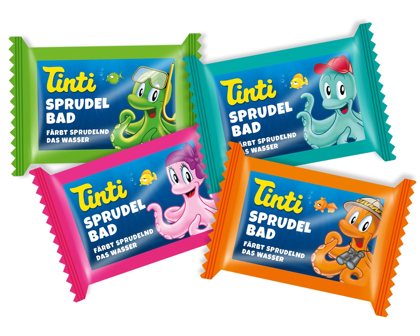 TINTI Badespielzeug Tinti Sprudelbad Tabs