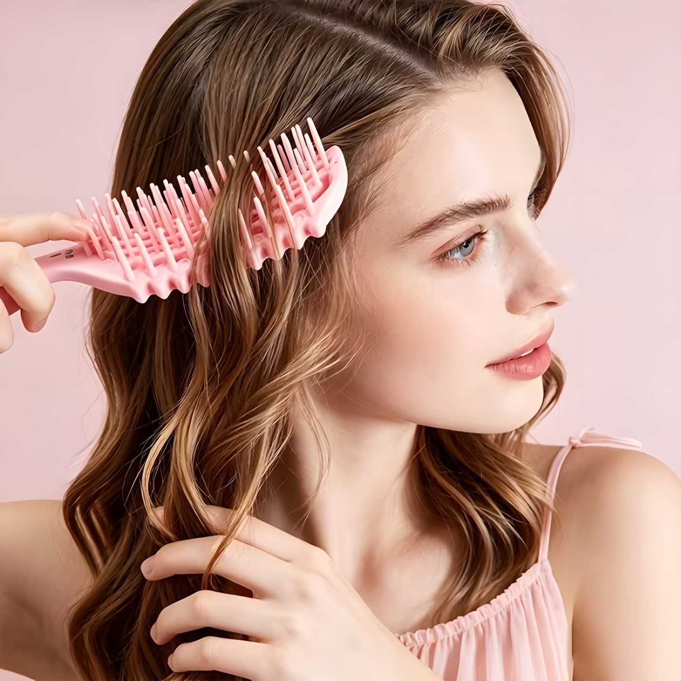 ibettertec Haarbürsten-Set Haarbürsten-Set Entwirrbürste für Nass & Trocken Haar, Haarbürsten-Set Entwirrbürste Paddle Bürste, Haarbürste für Nass- & Trockenhaar, Anti-Frizz Stylingbürste für Damen Herren
