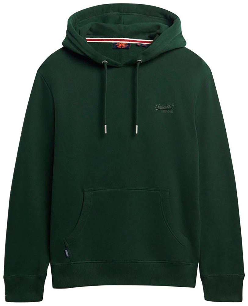 ESSENTIAL Kapuzensweatshirt Forest Superdry LOGO HOODIE Green