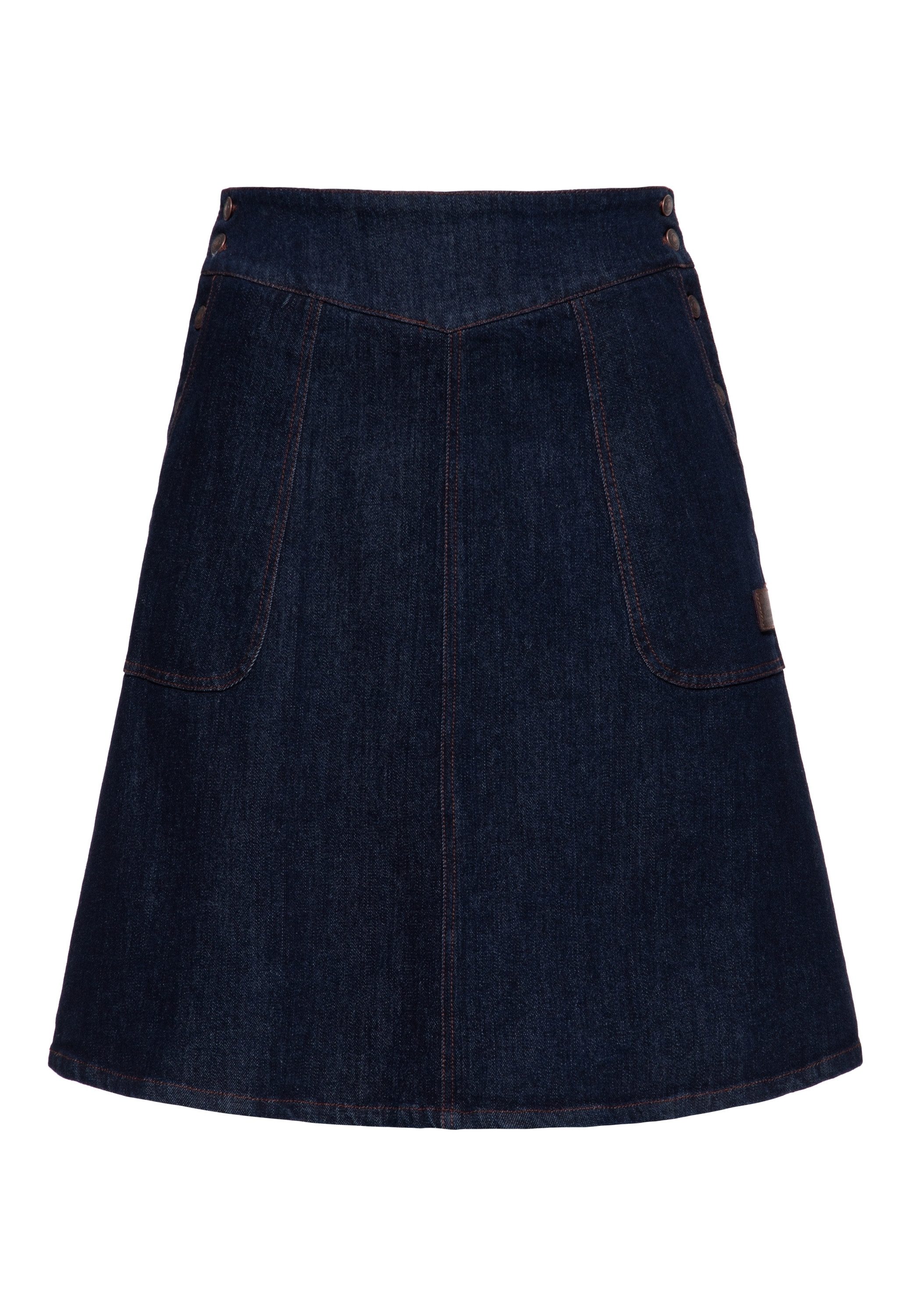 QueenKerosin Jeansrock Josie mit Cinch-Back
