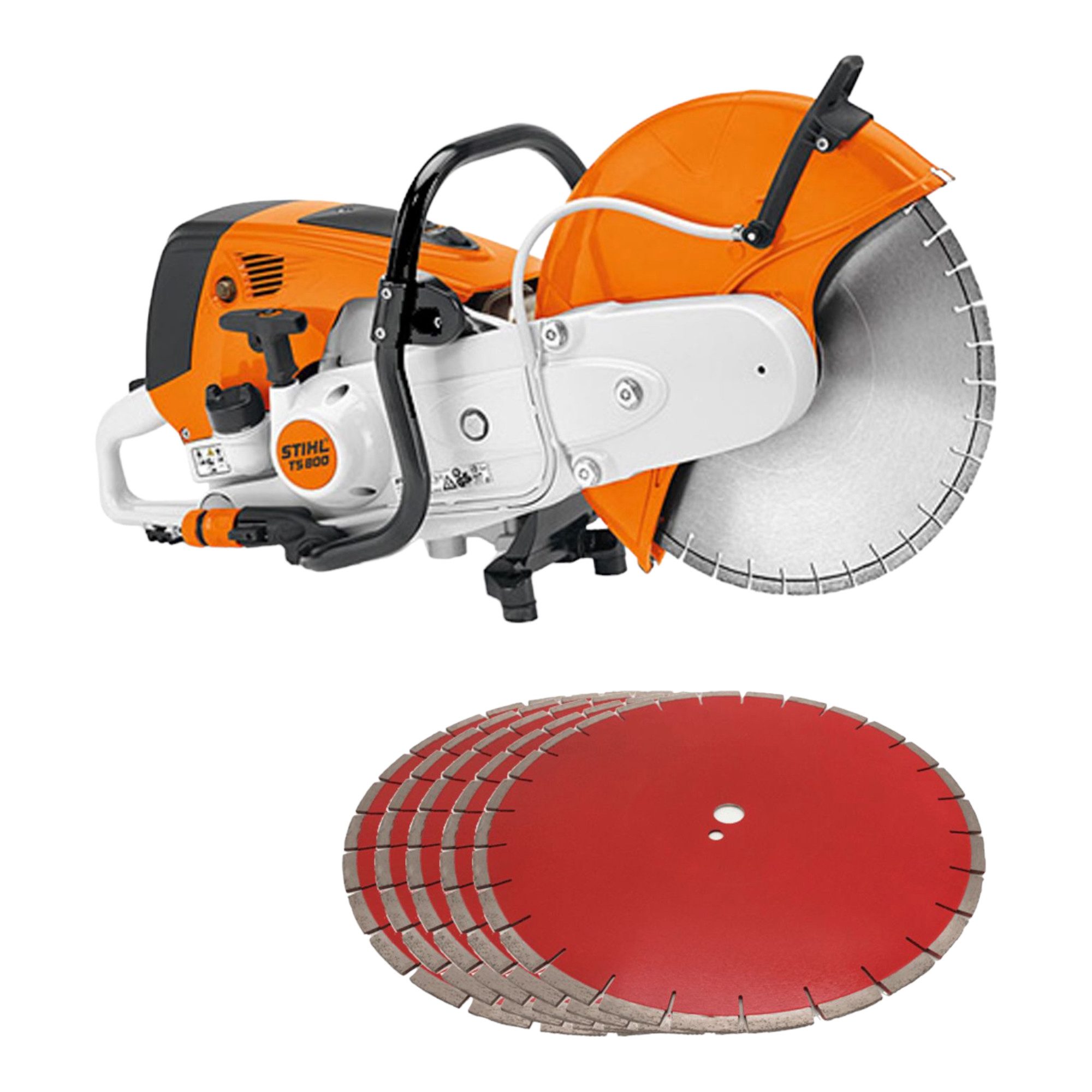 STIHL Trennschleifer Stihl TS 800 + 5x Diamantscheiben 400mm