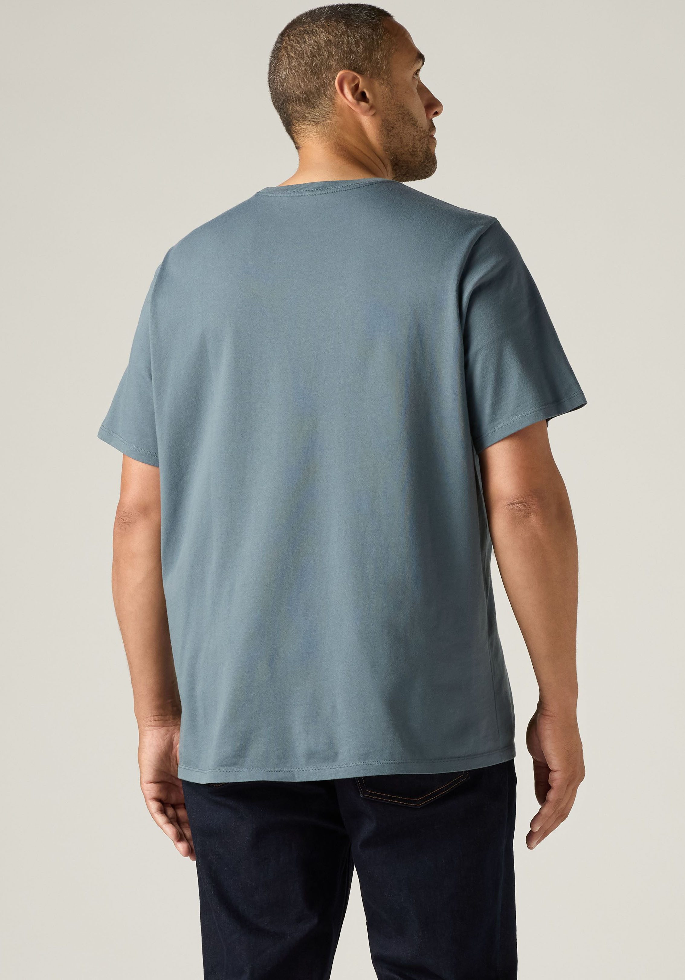 Levi's® Plus T-Shirt LE BIG ORIGINAL HM TEE mit Logo Stickerei