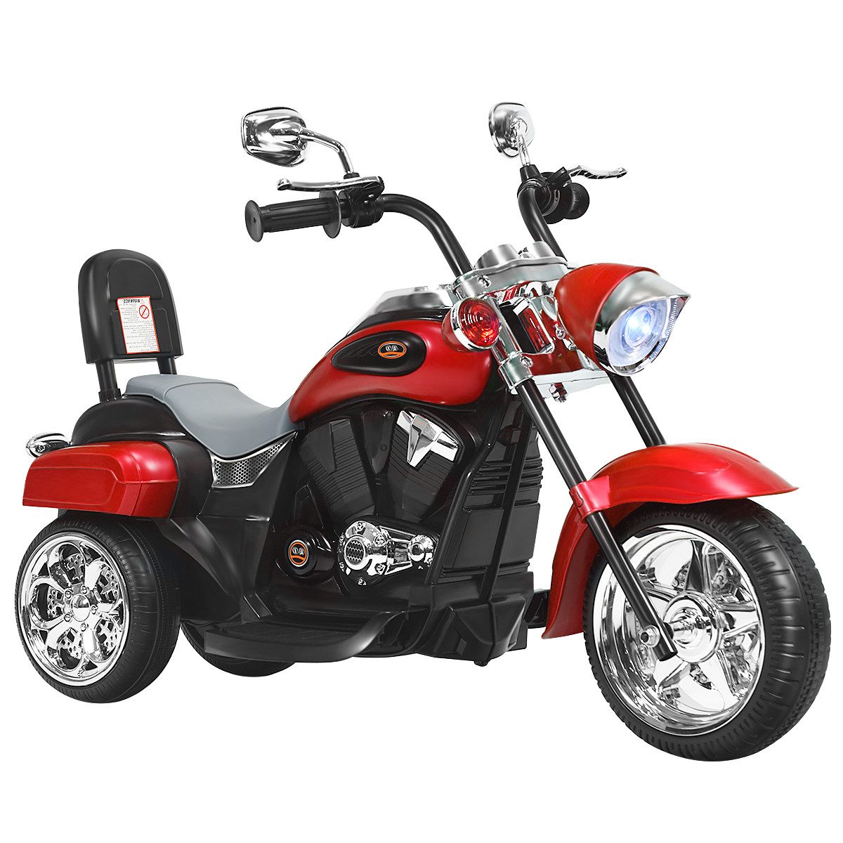 KOMFOTTEU Elektro-Kindermotorrad Dreirad Motorrad, mit Vor-und günstig online kaufen