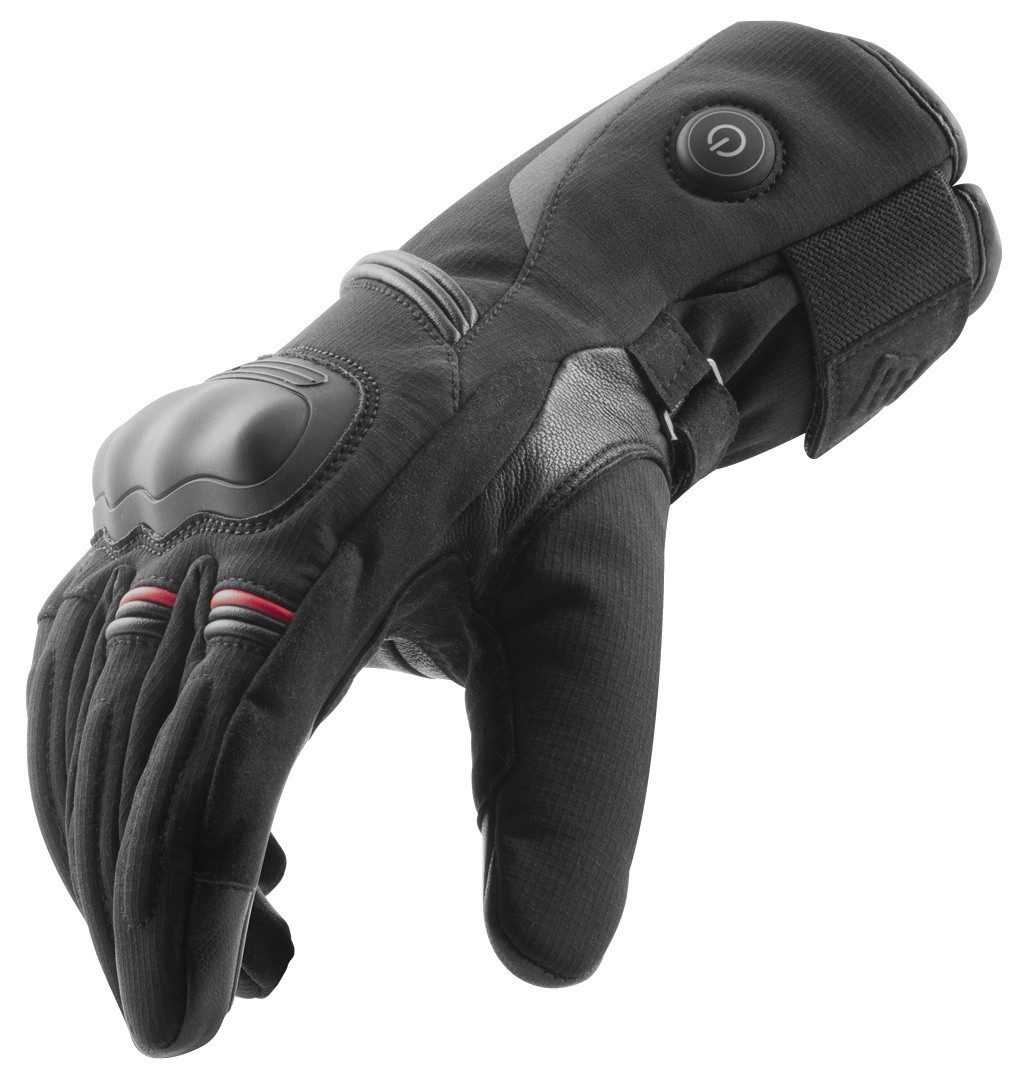 Bogotto Motorradhandschuhe Celsius Heat beheizbare Motorrad Handschuhe beheizbar,lange Stulpe,gefüttert,Touchscreenbedienung möglich,was – Bild 4 von 5