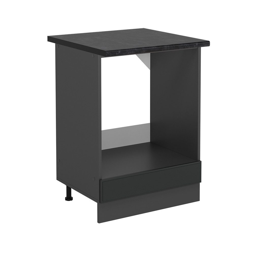 Vicco Herdumbauschrank R-Line, Anthrazit Landhaus/Anthrazit, 60 günstig online kaufen