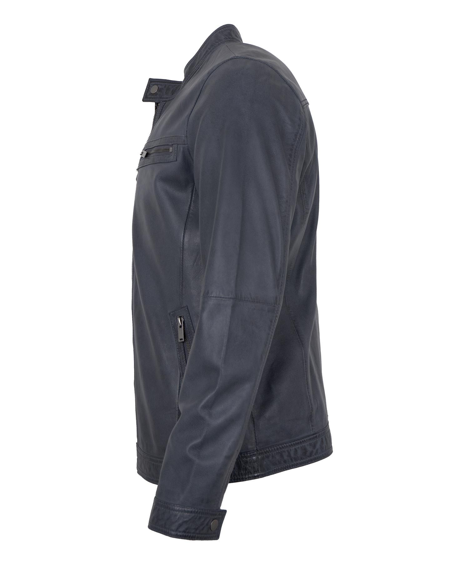 Lederjacken24 Lederjacke Remo Herren Lederjacke Lammnappa günstig online kaufen