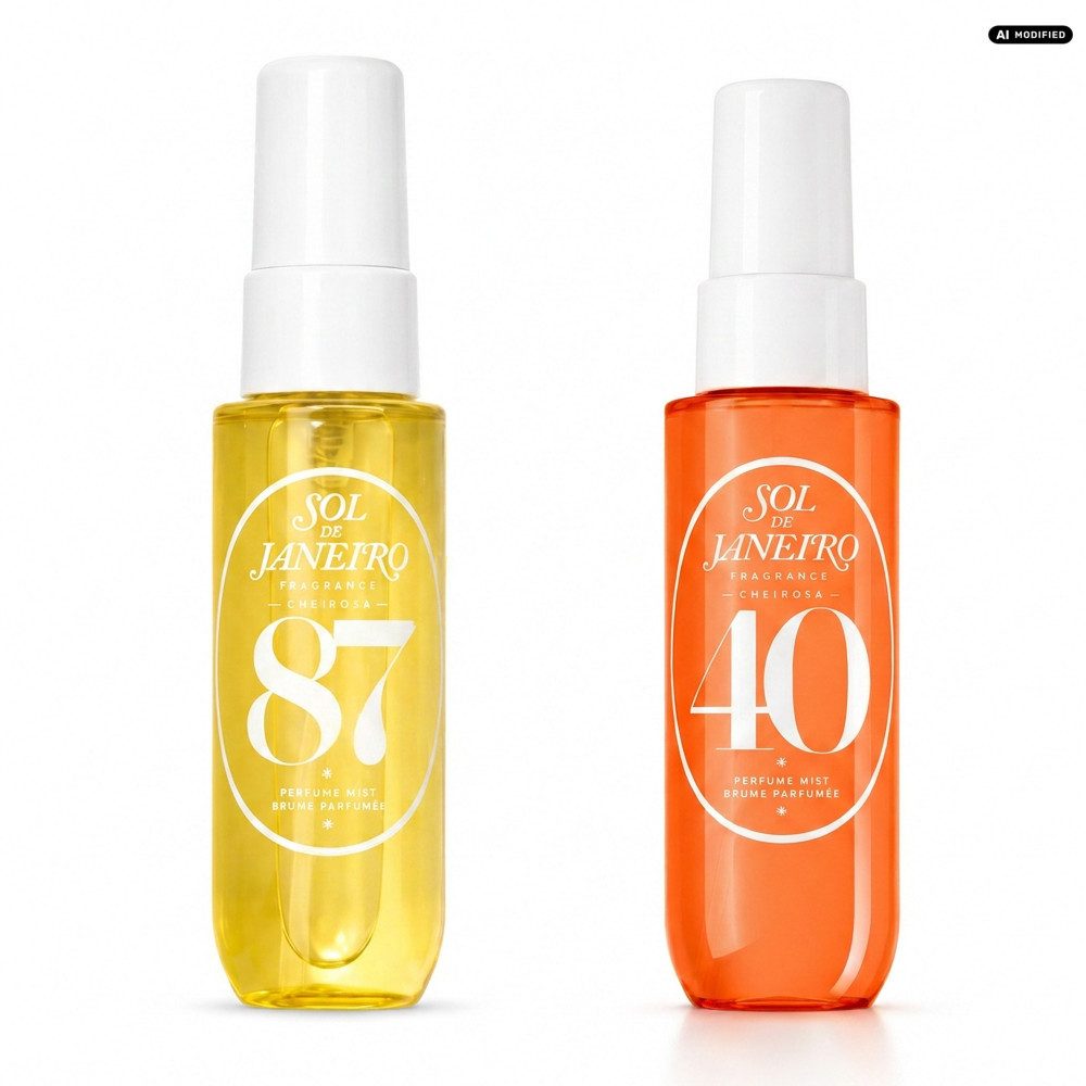 Sol de Janeiro Gesichts- und Körperspray Sol de Janeiro Cheirosa 87 und Cheirosa 40 Perfume Mist Duo, Zwei beliebte Cheirosa Düfte als praktisches Travel Duo