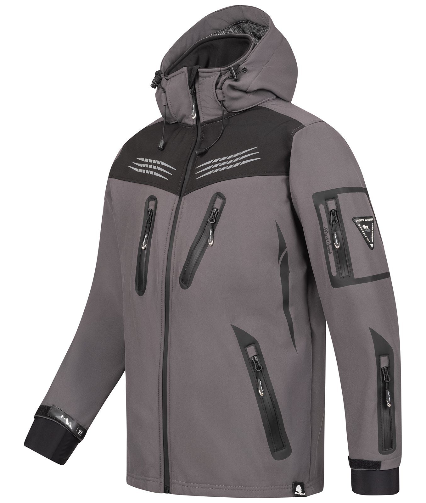 Rock Creek Softshelljacke Herren Softshelljacke Wanderjacke günstig online kaufen