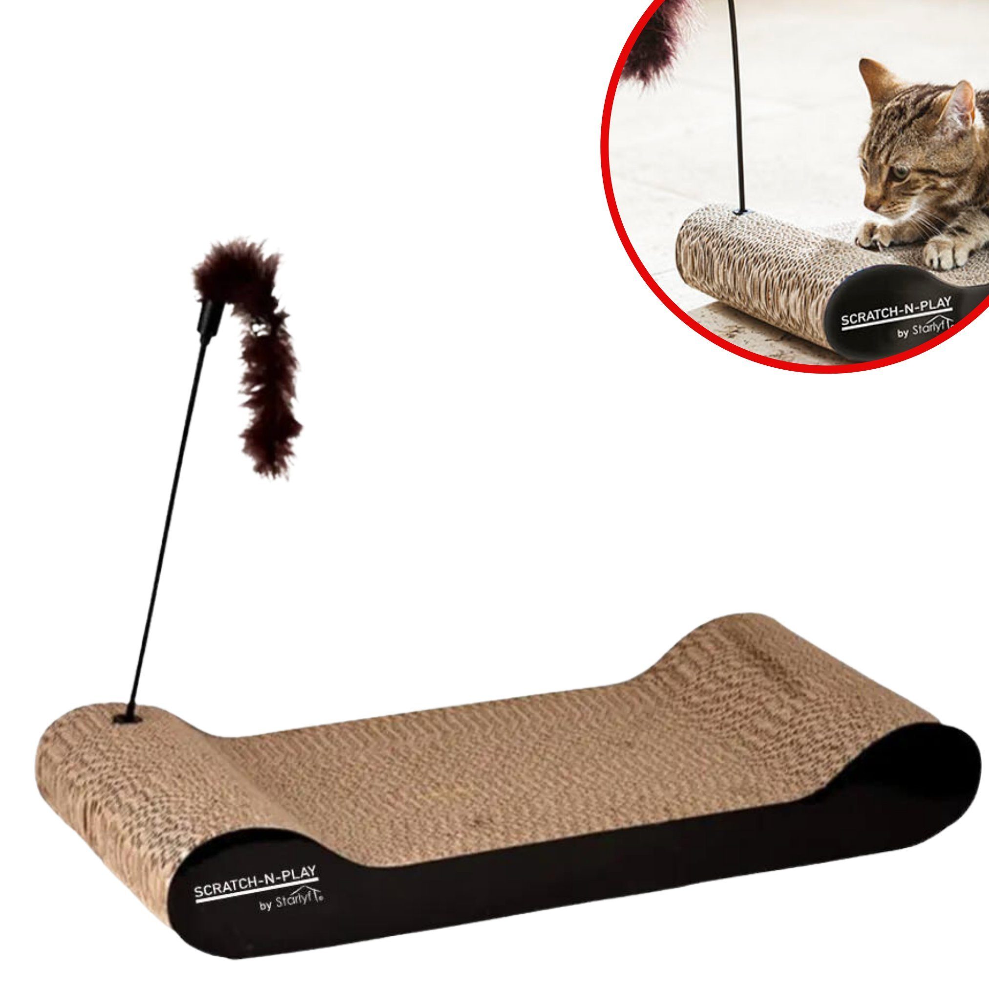 Kratzpappe Cat Scratch N Play