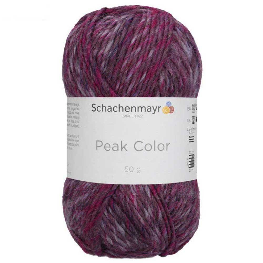 Schachenmayr Peak Color Wolle mit Farbverlauf zum Stricken & Häkeln Häkelwolle, 150,00 m (50g Farbverlaufswolle, Strickgarn, Handstrickgarn, Strickwolle), Dochtgarn