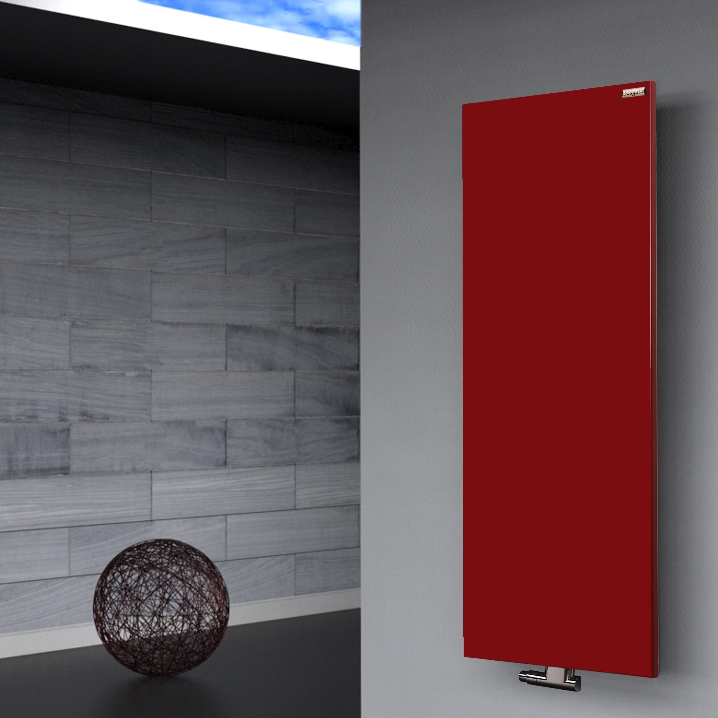 Szagato Badheizkörper Badheizkörper Design Mirror Steel 2 (alle Ausführungen)SZAGATO Design, 5 Jahre Garantie, Made in Germany