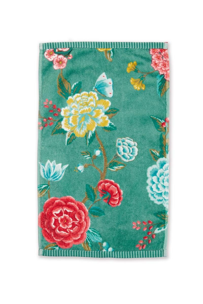 PiP Studio Gästehandtuch Good Evening_Green_UV_UV_30x50 1 günstig online kaufen