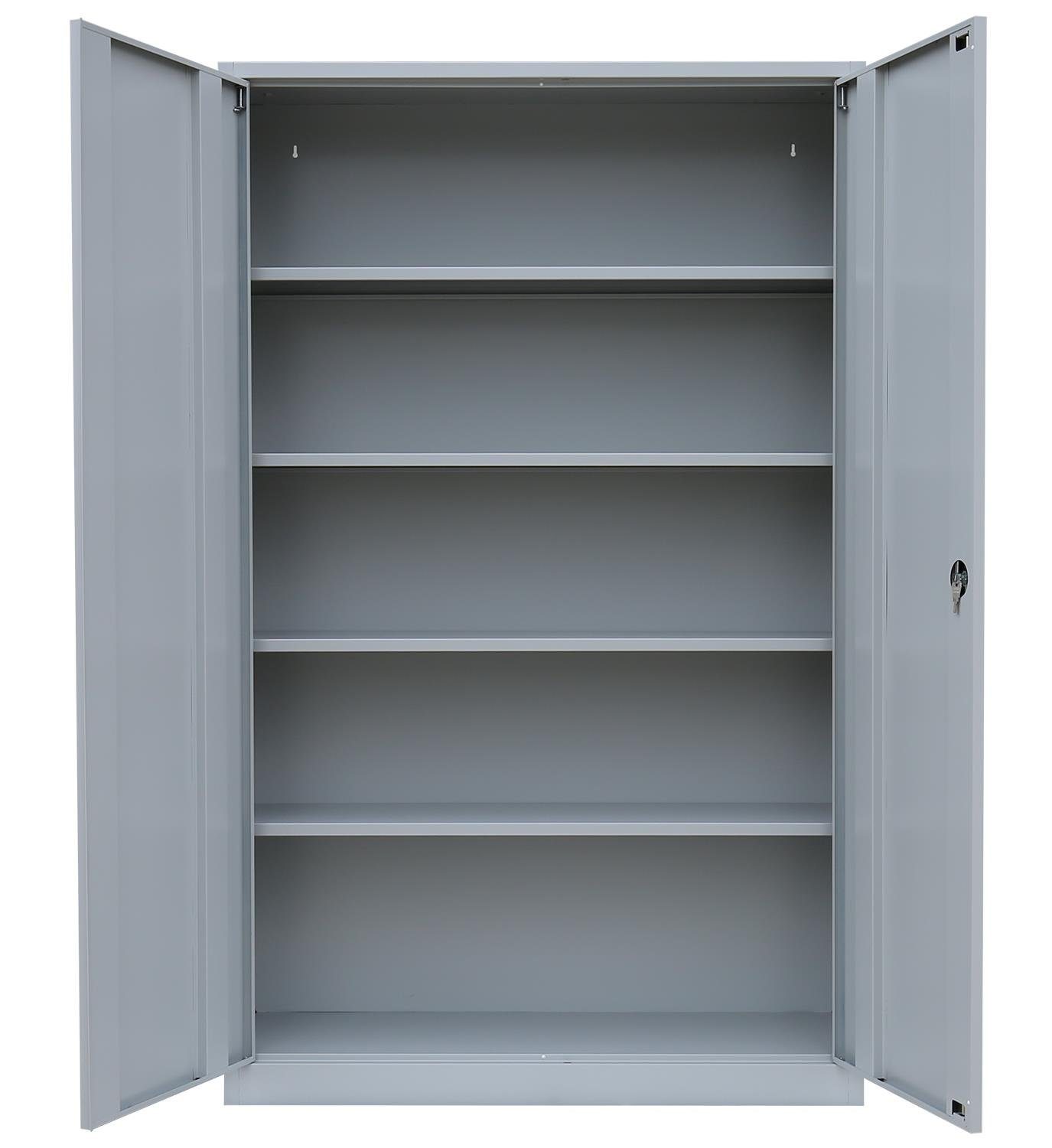 Steelboxx Mehrzweckschrank XXL Metallschrank abschließbar Aktenschrank 195x günstig online kaufen