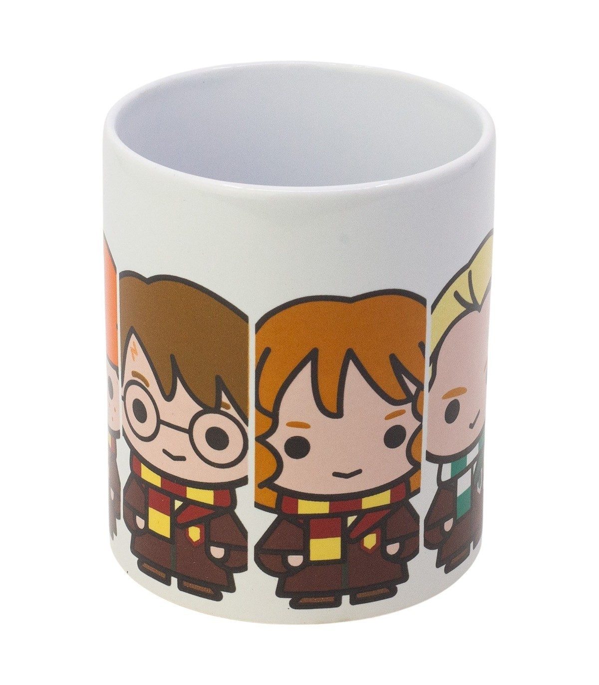 Harry Potter Tasse Chibi Geschenkset mit Keramiktasse und Socken Größe 31 bis 38, 2-tlg., Keramik, Textil, Geschenkset mit Keramiktasse und Socken