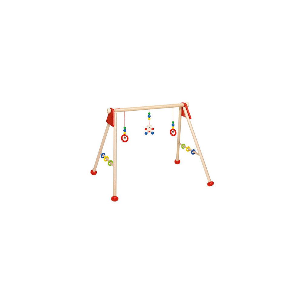 HEIMESS Greifspielzeug HEIMESS Baby-Fit Trapez Greif- und Spieltrainer Bär mit Herz