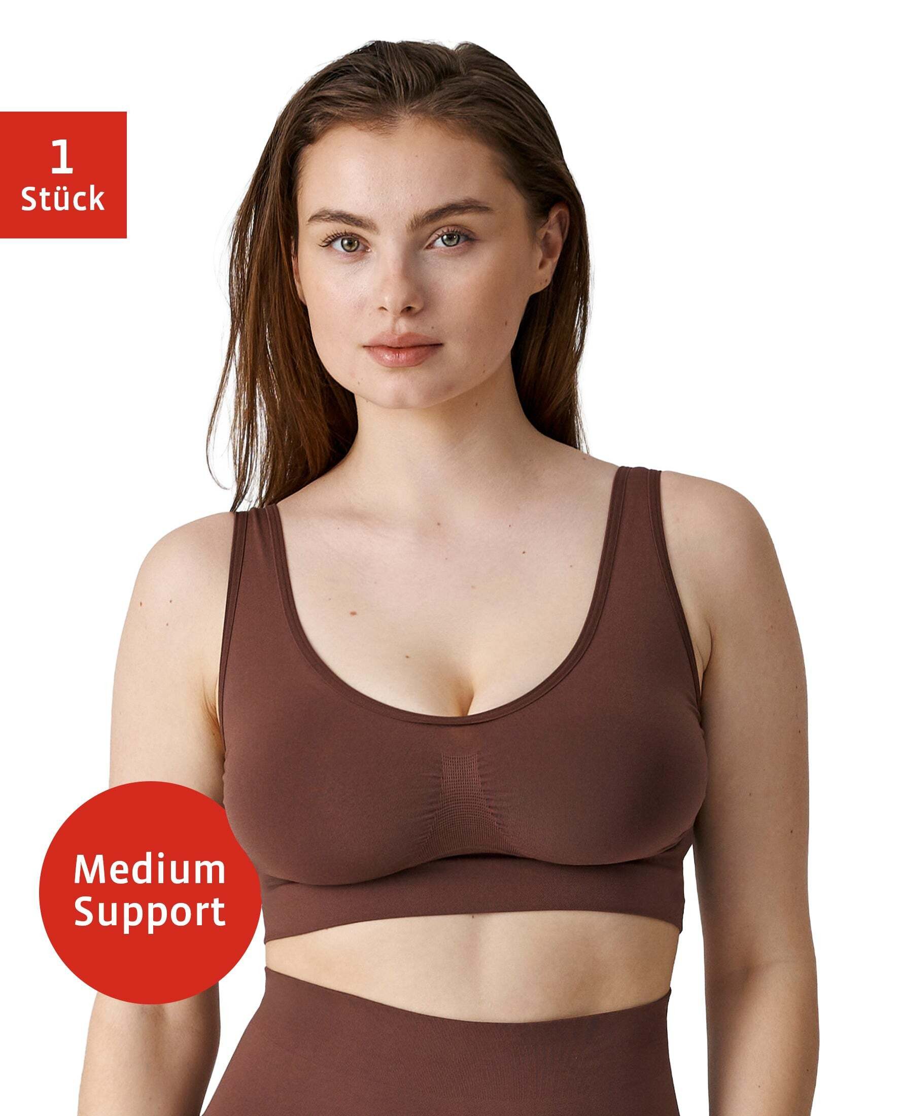 SNOCKS Bustier Bügelloser Shaping BH (1-tlg) Medium Compression, figurformend
