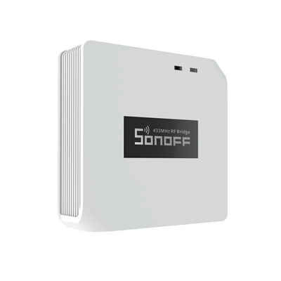 Sonoff 433-MHz RF Bridge R2 Weiß für 433-MHz-Funkfernbedienung Smart-Home-Steuerelement