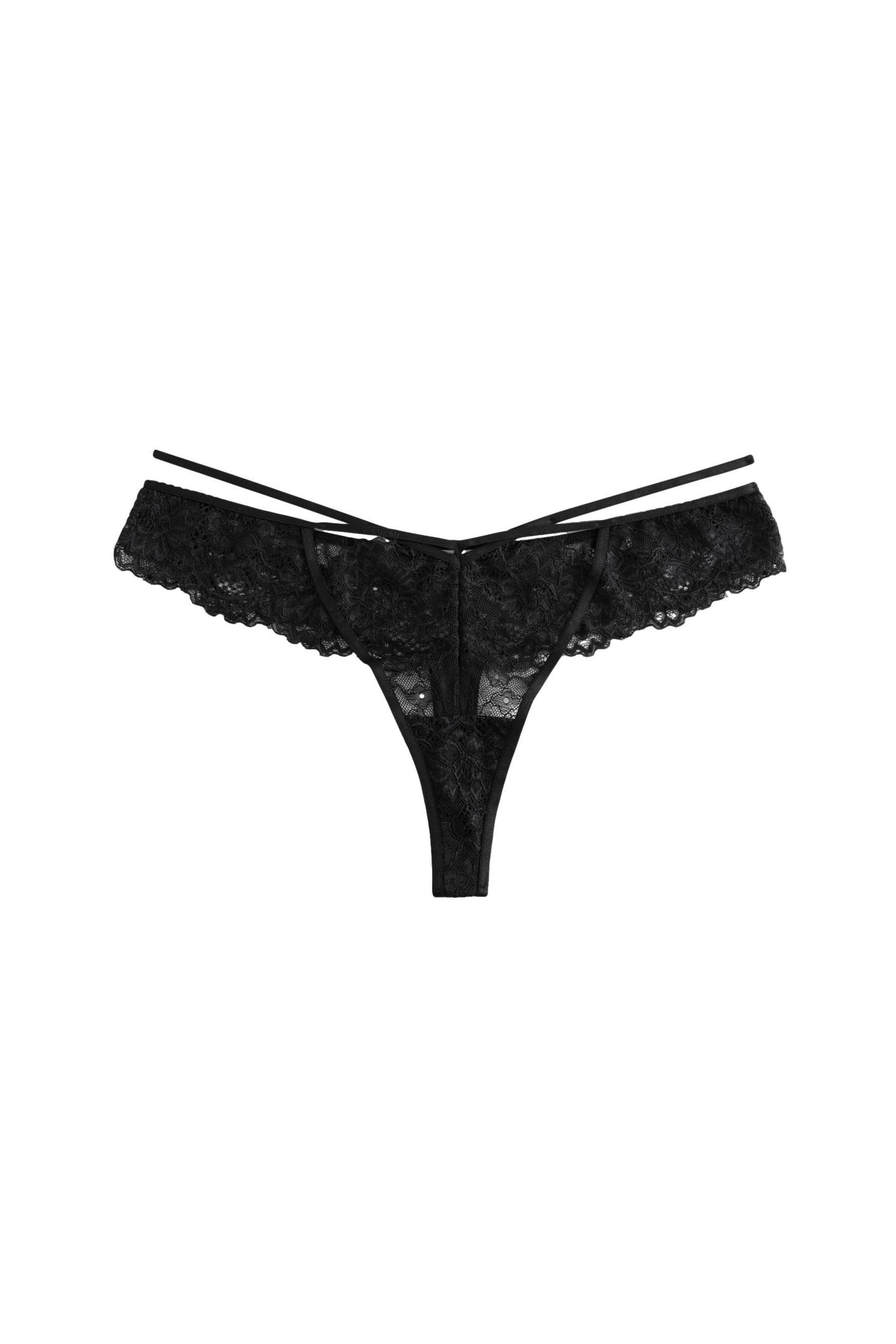 String Spitzen-Tanga