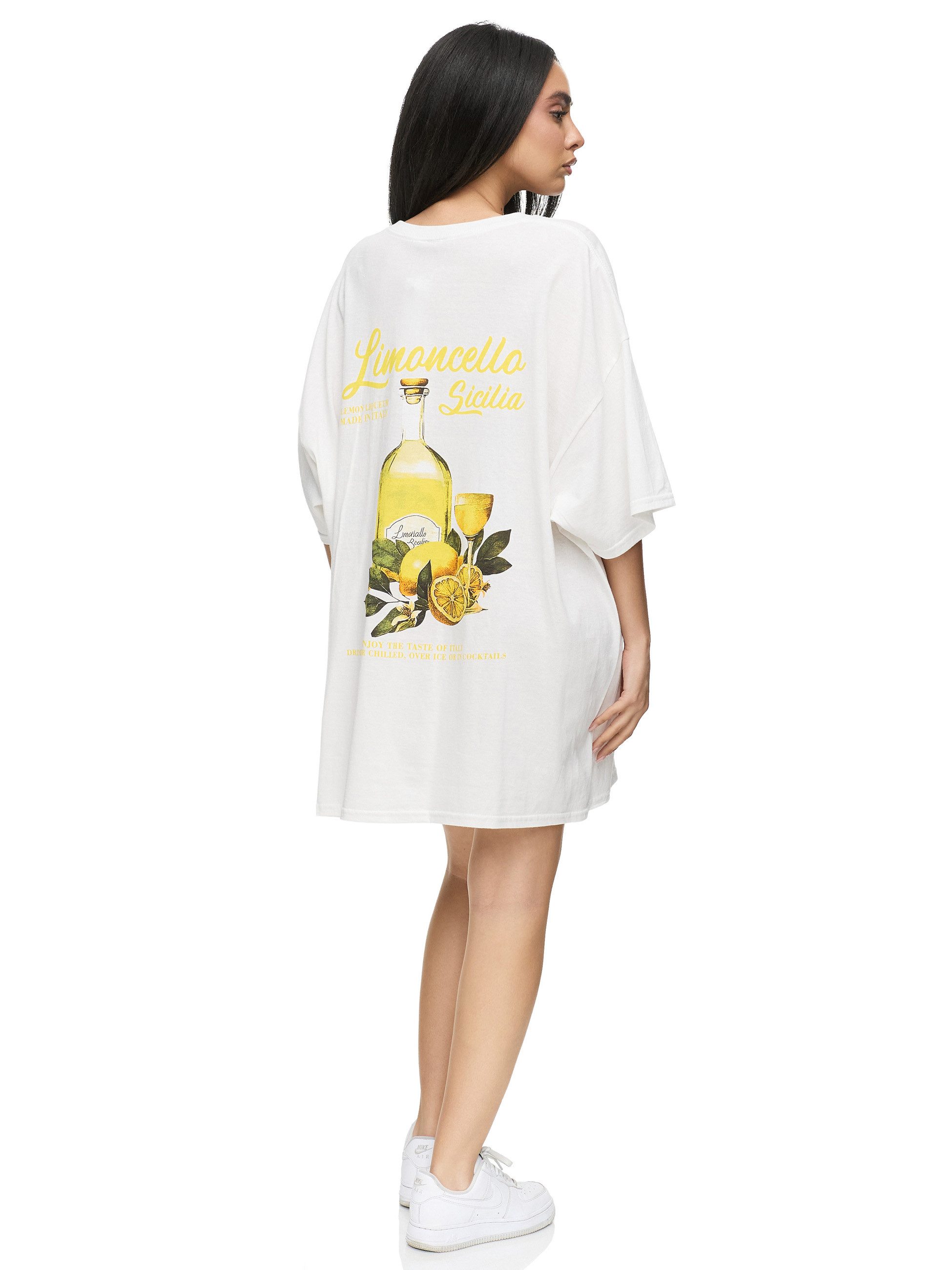 Worldclassca T-Shirt Worldclassca Oversized Print LIMONCELLO SICILIA T-Shir günstig online kaufen