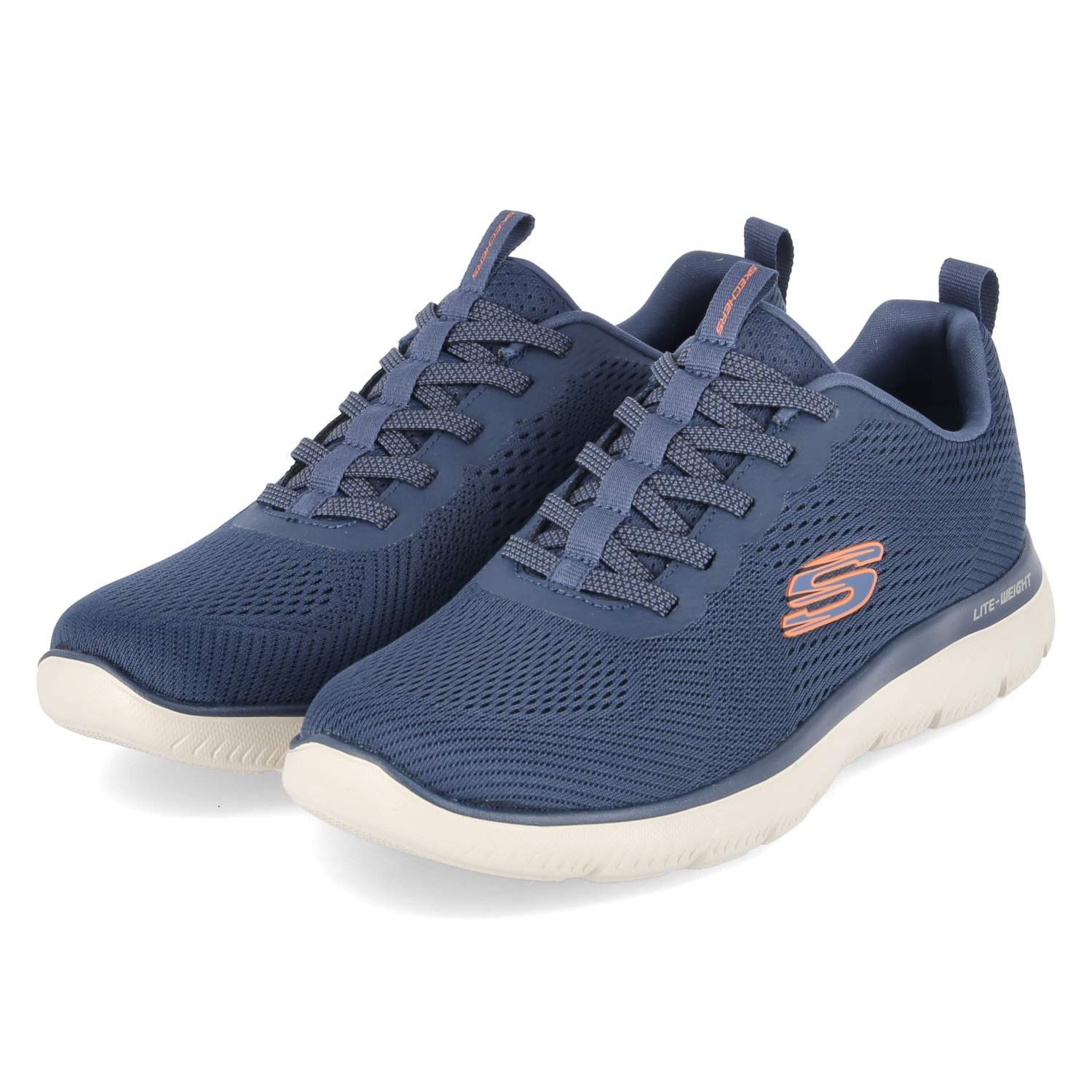 Skechers Skechers 232963 NVOR Herren Textil blue Schnürschuh