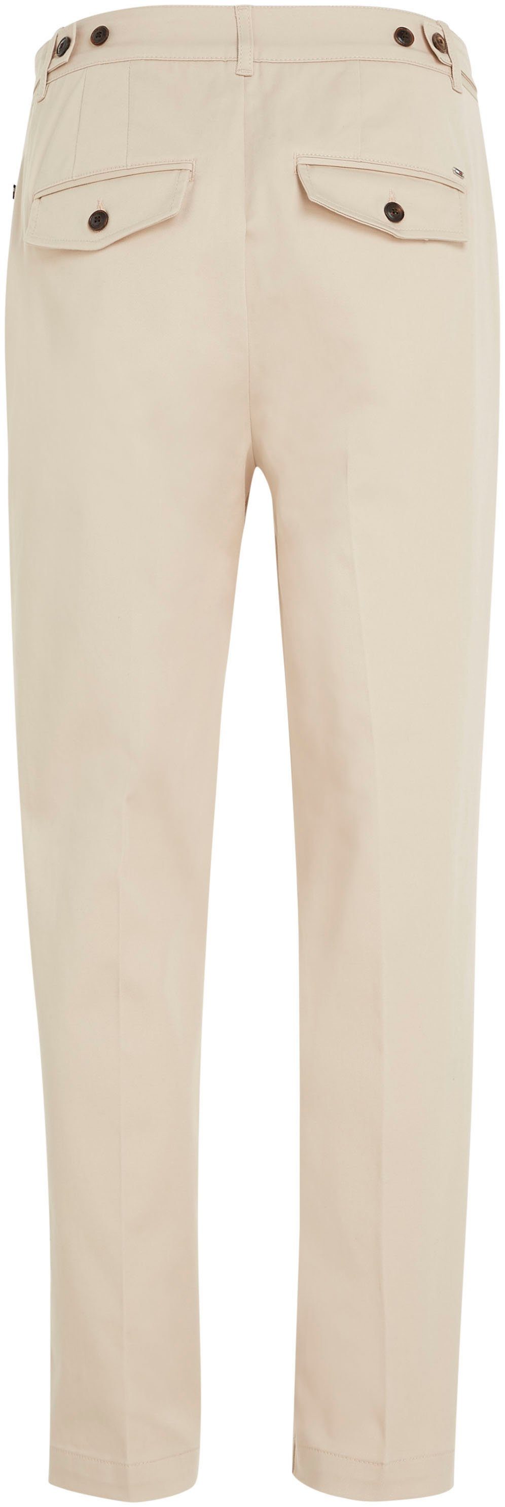 Tommy Hilfiger Chinohose TAPERED CO am PANT Riegeln TWILL CHINO mit Taillenbund