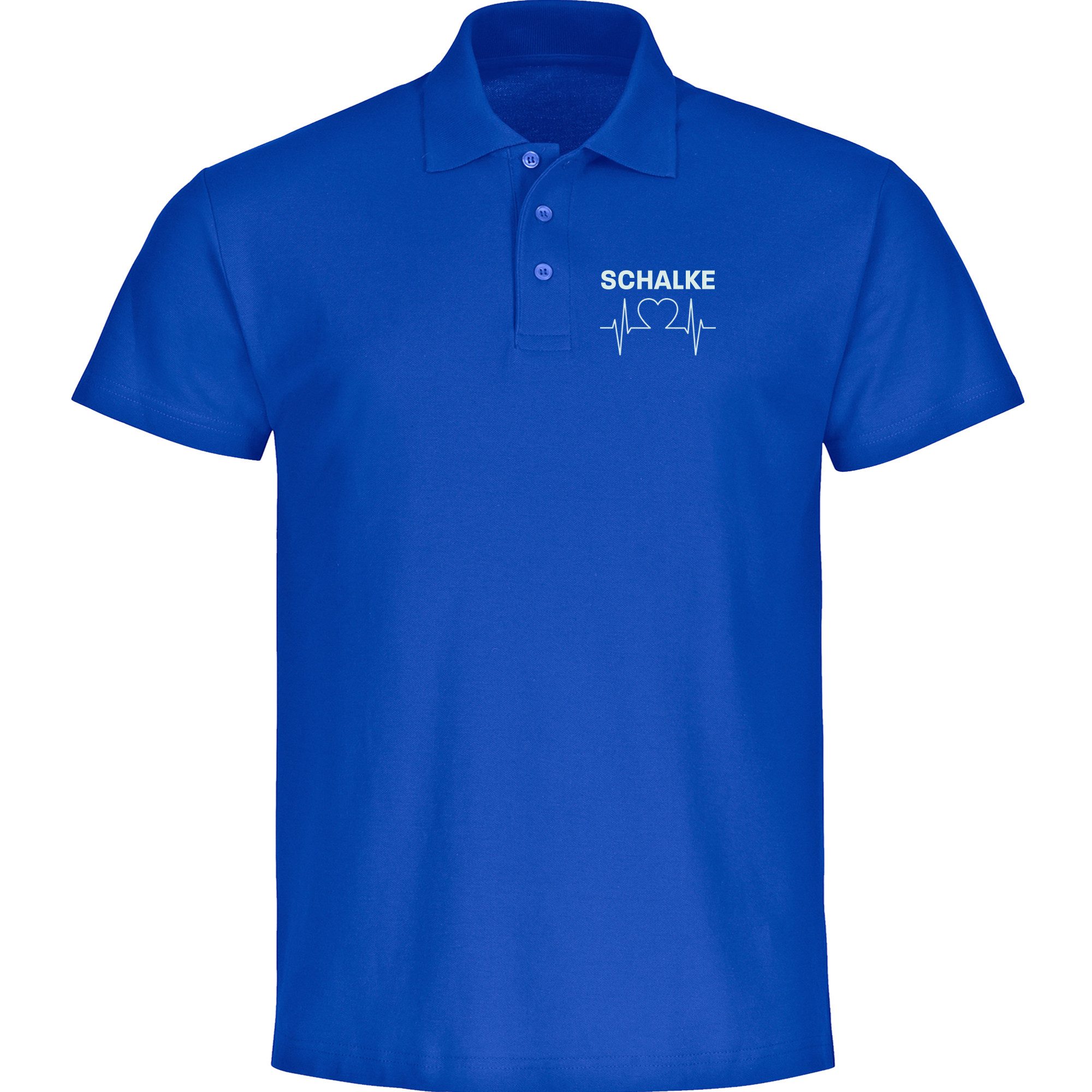 Poloshirt Schalke - Herzschlag - Polo