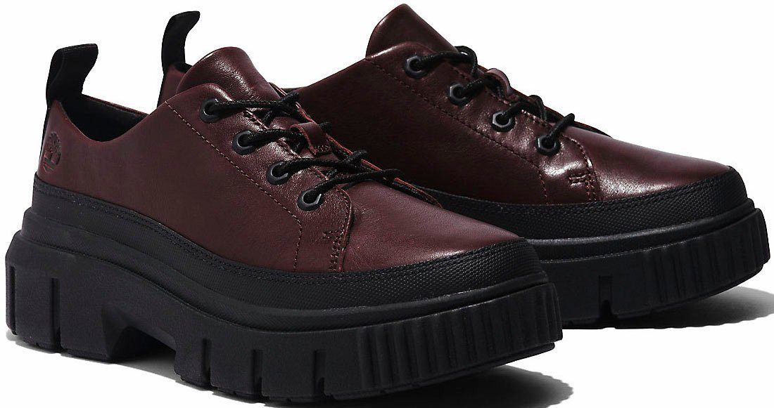 Timberland Greyfield Leather Ox Sneaker bordeaux