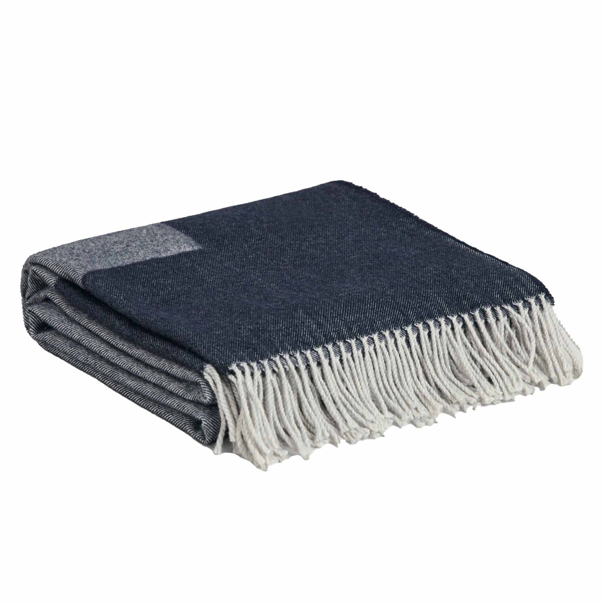 Plaid Unisex Одеяла 1er Pack Wolle LOGO THROW, Gant