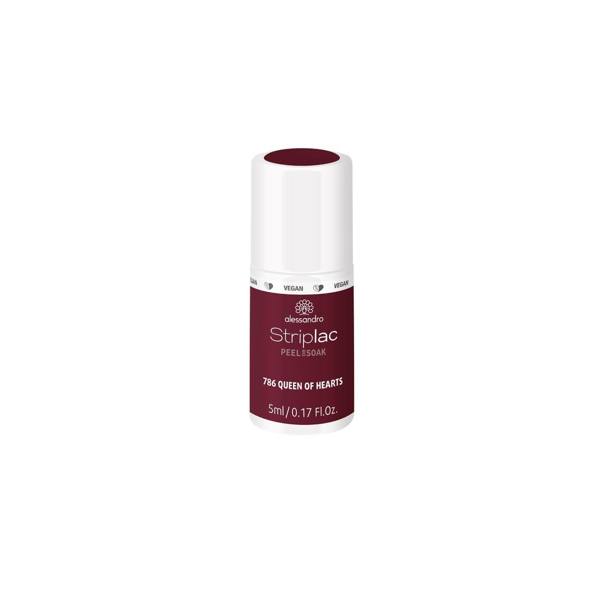 alessandro international Nagellack Alessandro Striplac Peel or Soak 786 Queen of Hearts 5 ml