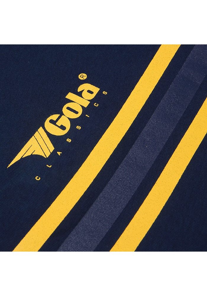 Gola T-Shirt Stripe Logo (100% Baumwolle) navyblau Herren