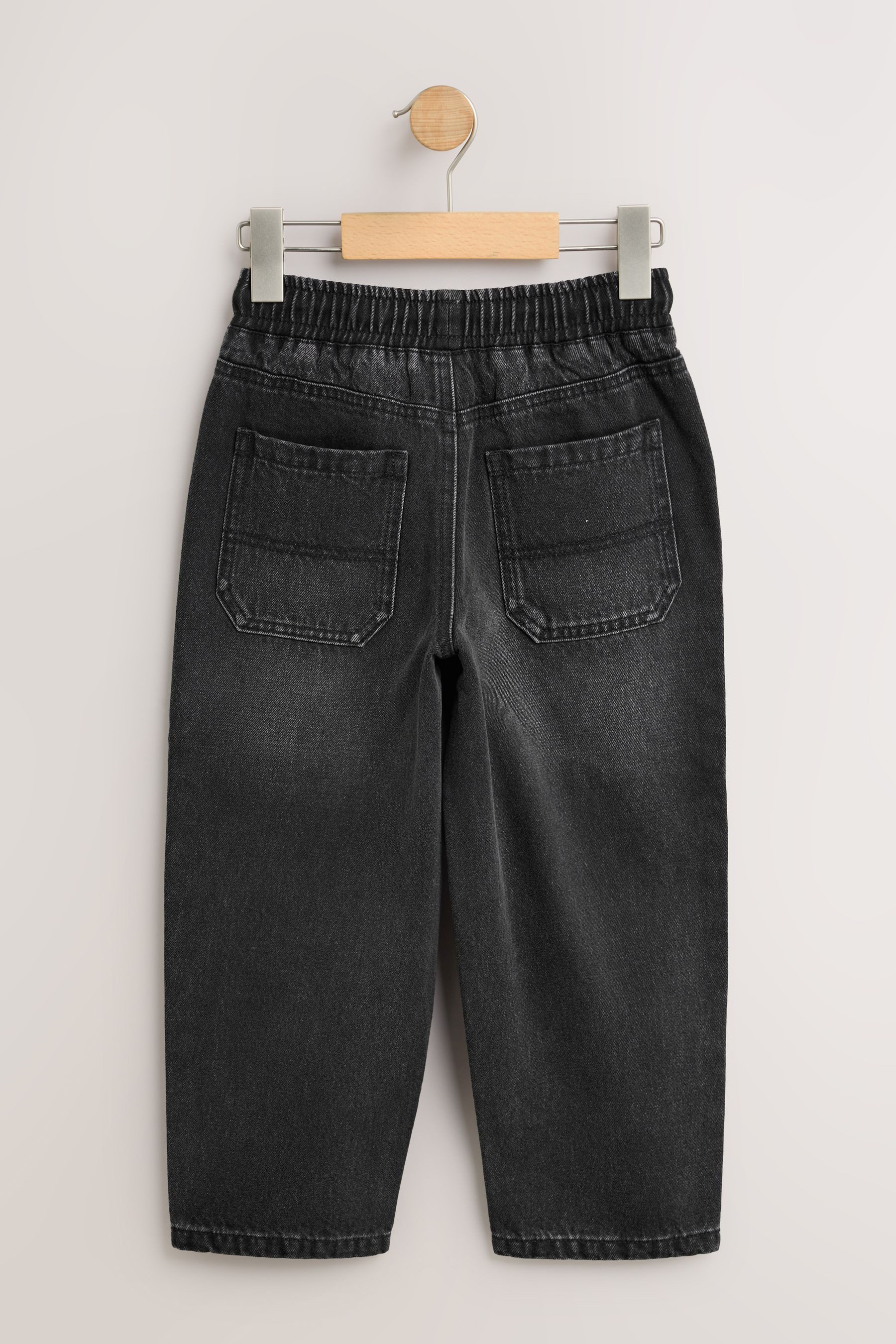 Next Schlupfjeans Baggy Fit Schlupfjeans mit konischem Bein (1-tlg) – Bild 2 von 4