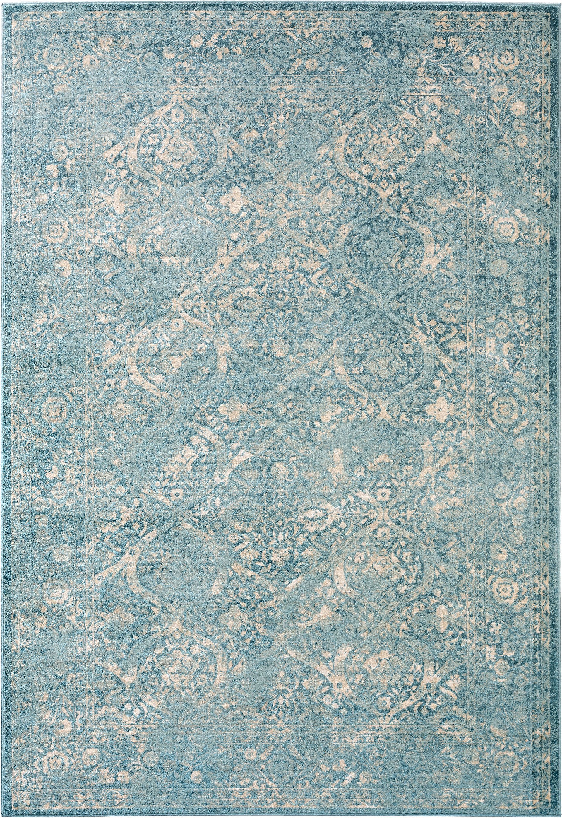 Teppich Velvet, benuta, rechteckig, Höhe: 5 mm, Kunstfaser, Berber,  Ethno-Style, Wohnzimmer