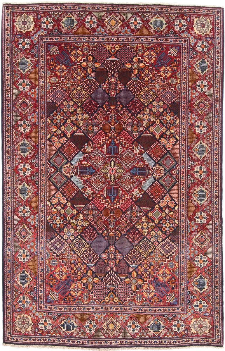 Orientteppich Keshan Antik 141x216 Handgeknüpfter Orientteppich / Perserteppich, Nain Trading, rechteckig, Höhe: 8 mm
