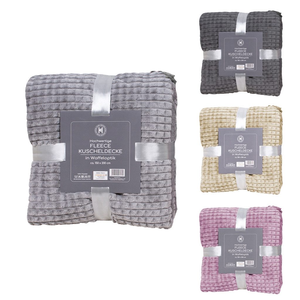 Wohndecke Flanell Wohndecke Kuscheldecke Wolldecke Sofadecke 150x200cm