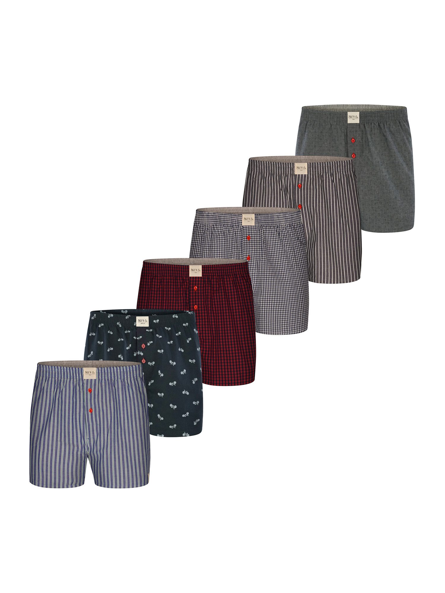Phil & Co. Boxer Sets (6-St) günstig online kaufen