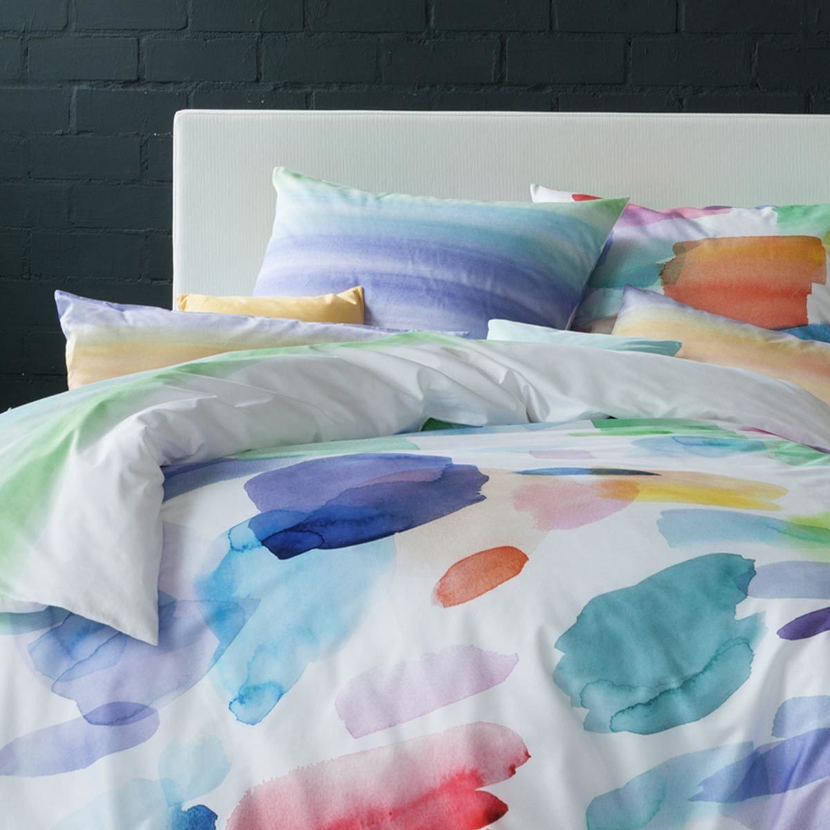 Estella Bettwäsche Splash, Mako Satin, 2 günstig online kaufen