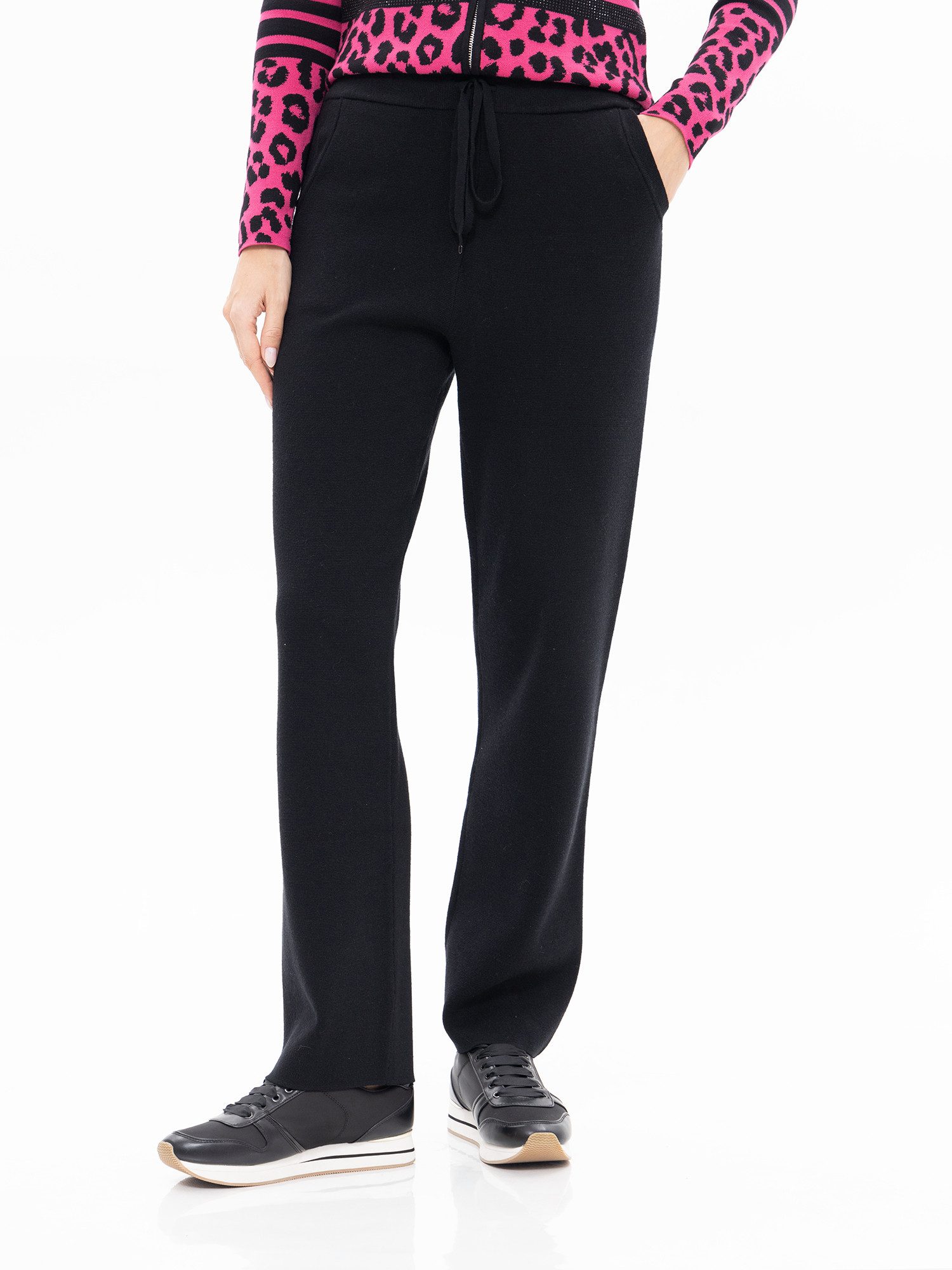 Passioni Strickhose mit geradem Schnitt günstig online kaufen